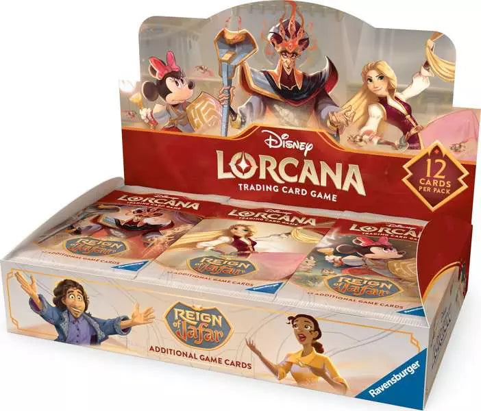 その他 Disney LORCANA Reign of Jafar BOX Disney Lorcana TCG - Reign Of Jafar Booster Box - Set 8 - 20% VAT