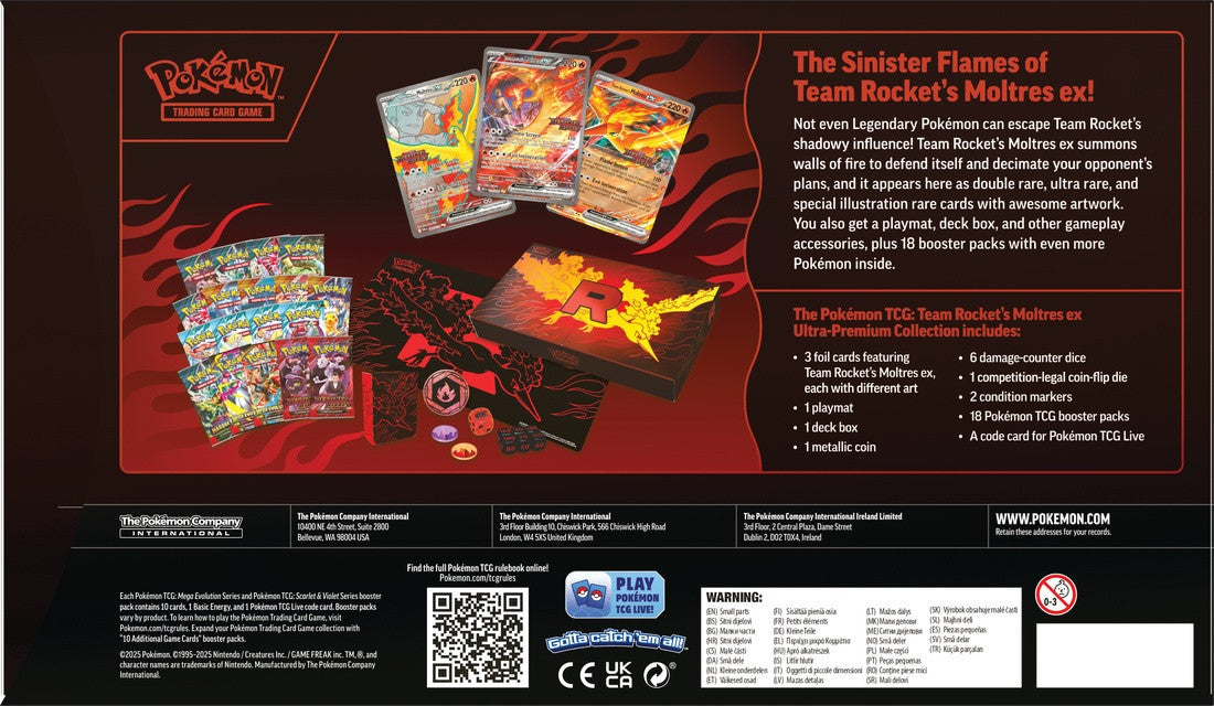Pokemon - Moltres ex - Ultra Premium Collection