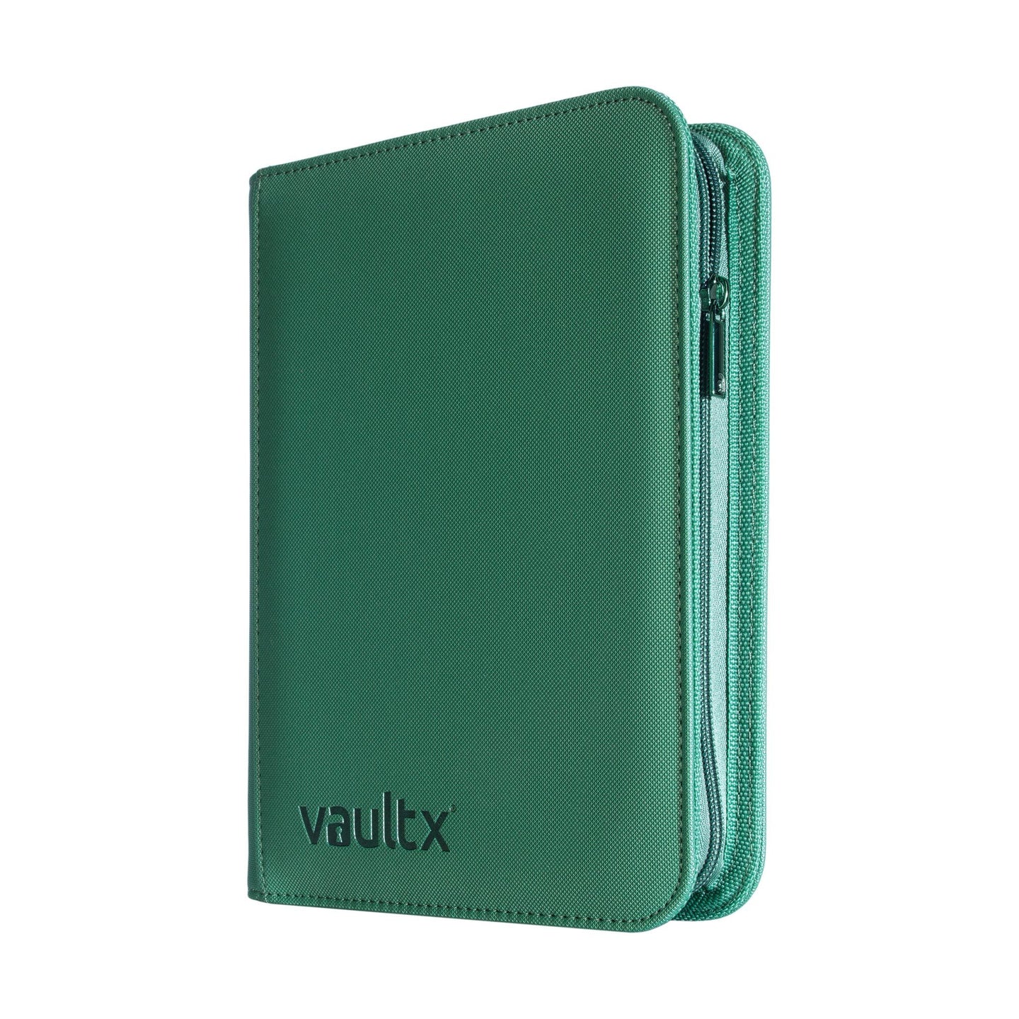 Vault X - 4 Pocket Exo-Tec Zip Binder - Metallic Green