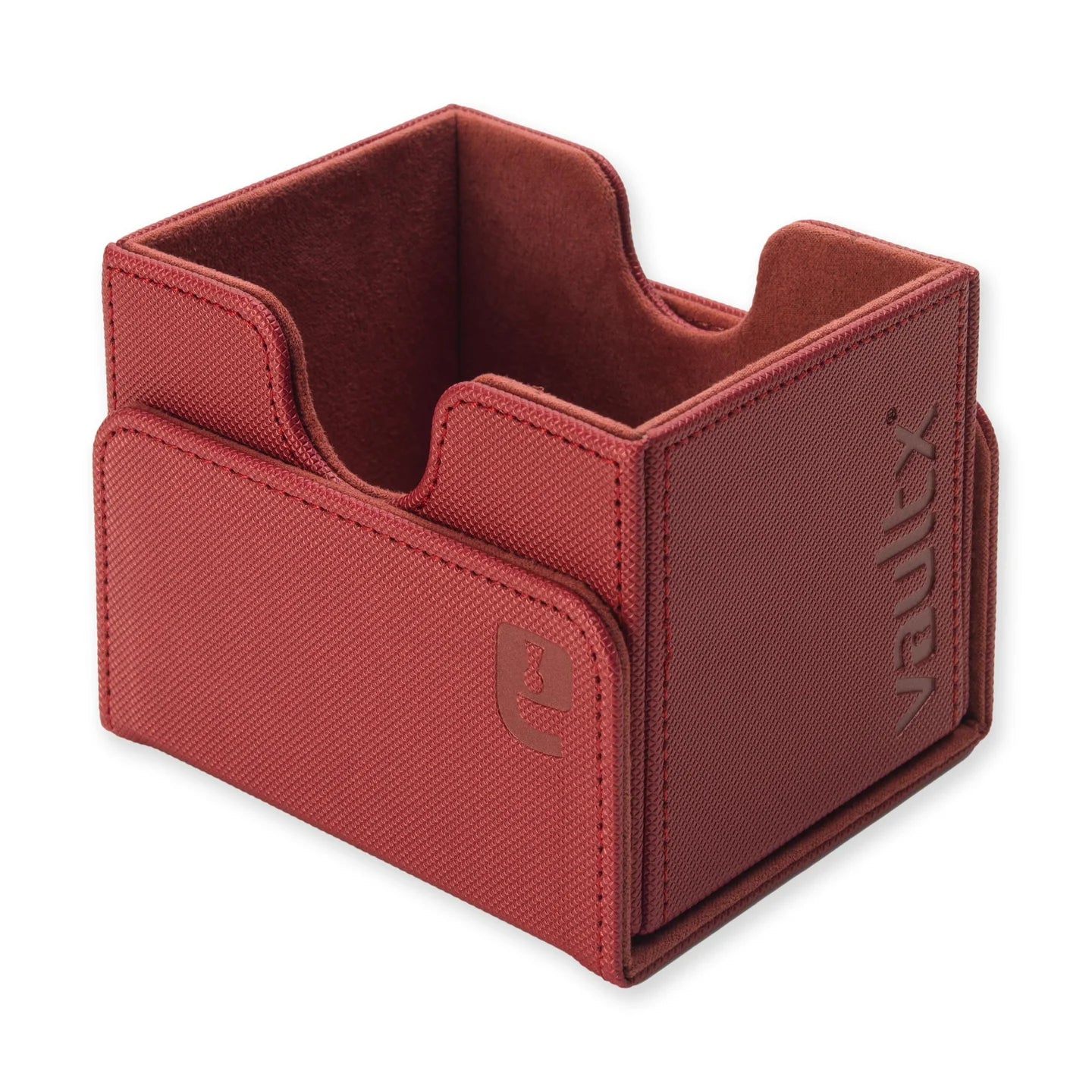 Vault X - Sideloading Deck Box 100+ - Metallic Red