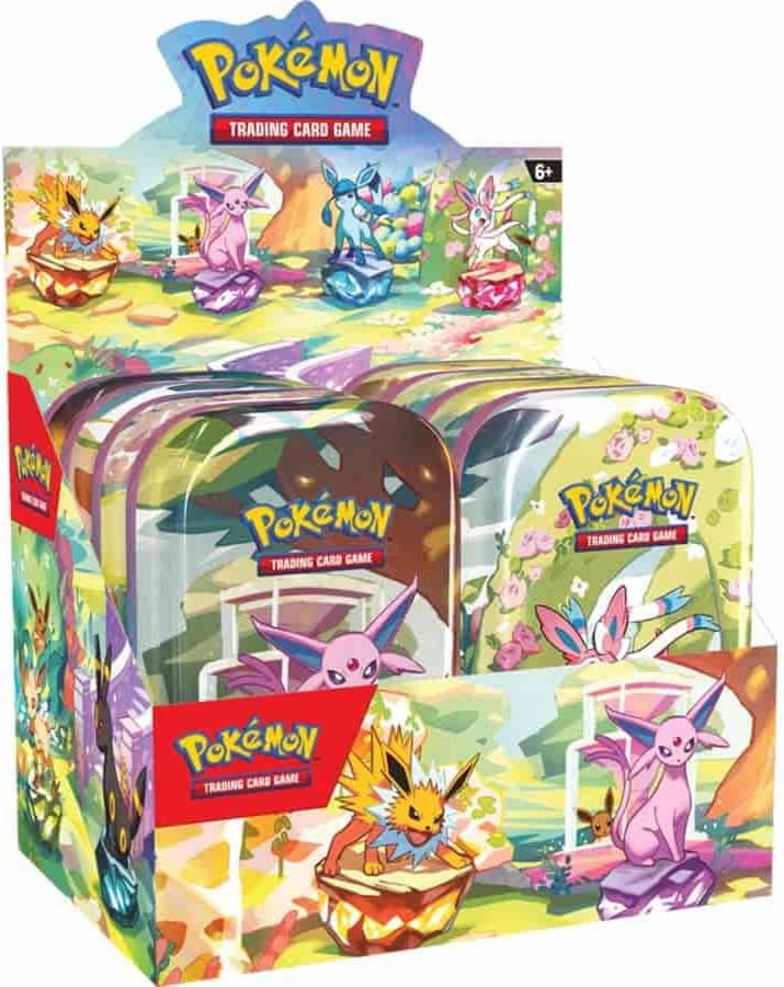 Pokemon - Prismatic Evolutions - Mini Tin Display