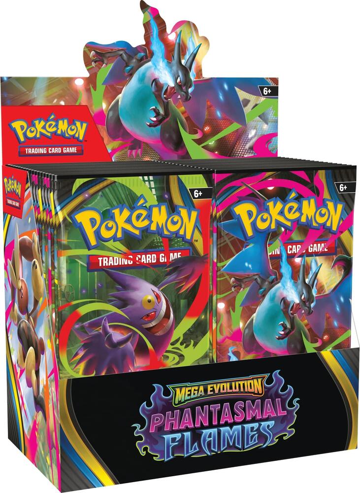 phantasmal flames booster box uk Pokemon - ME Phantasmal Flames - Booster Box