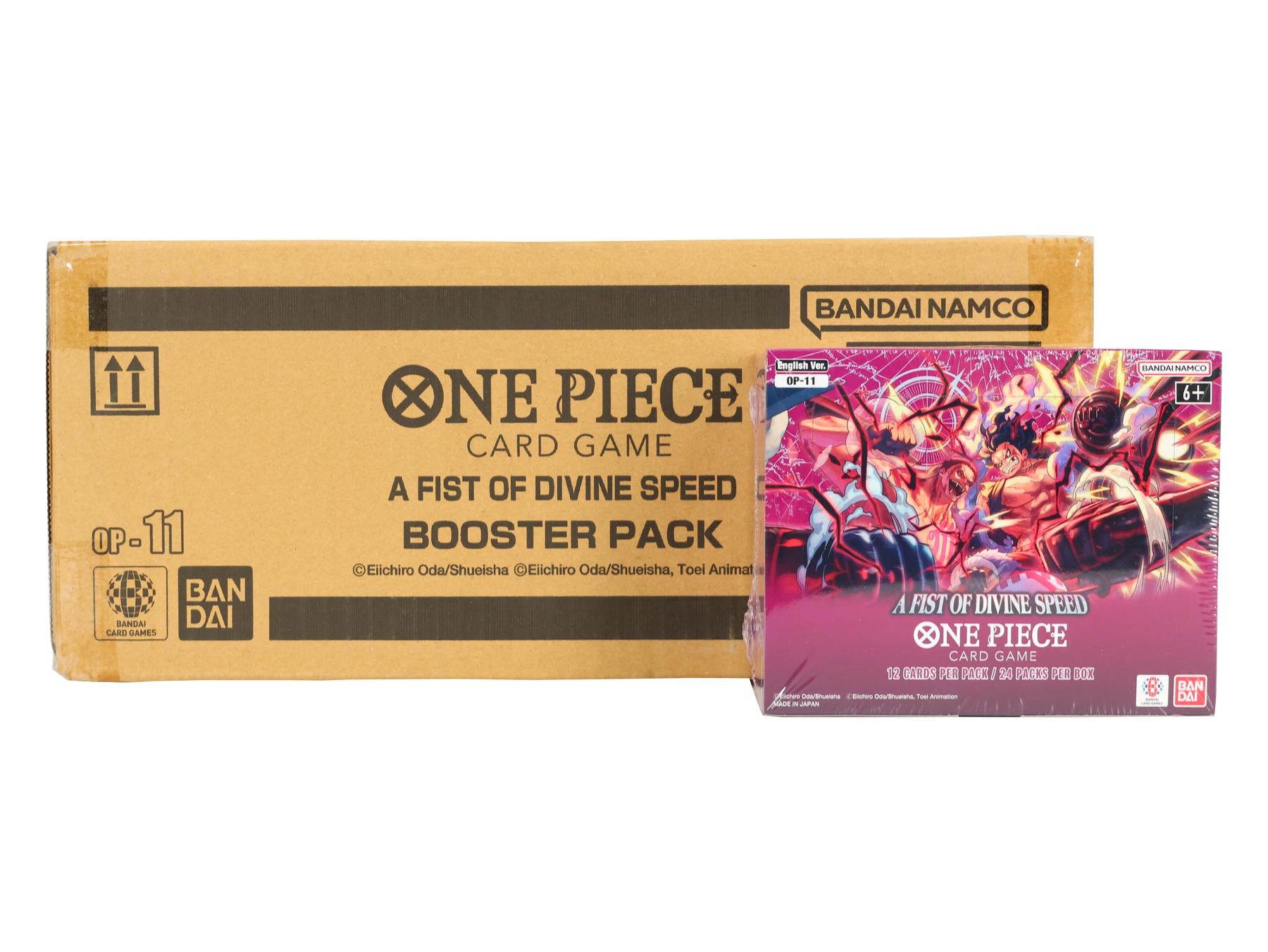 One Piece TCG - A Fist Of Divine Speed (OP 11) - Booster Box CASE - 0% VAT GVMS