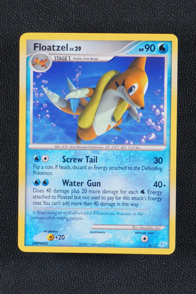 pokemon floatzel card Floatzel 2/12