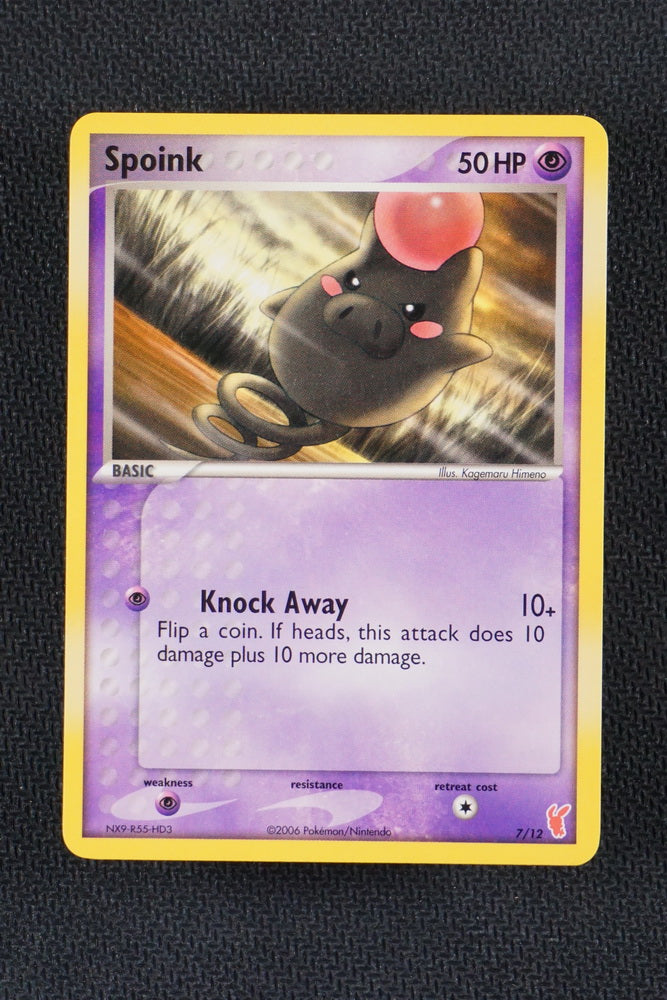 spoink pokemon card Spoink 7/12