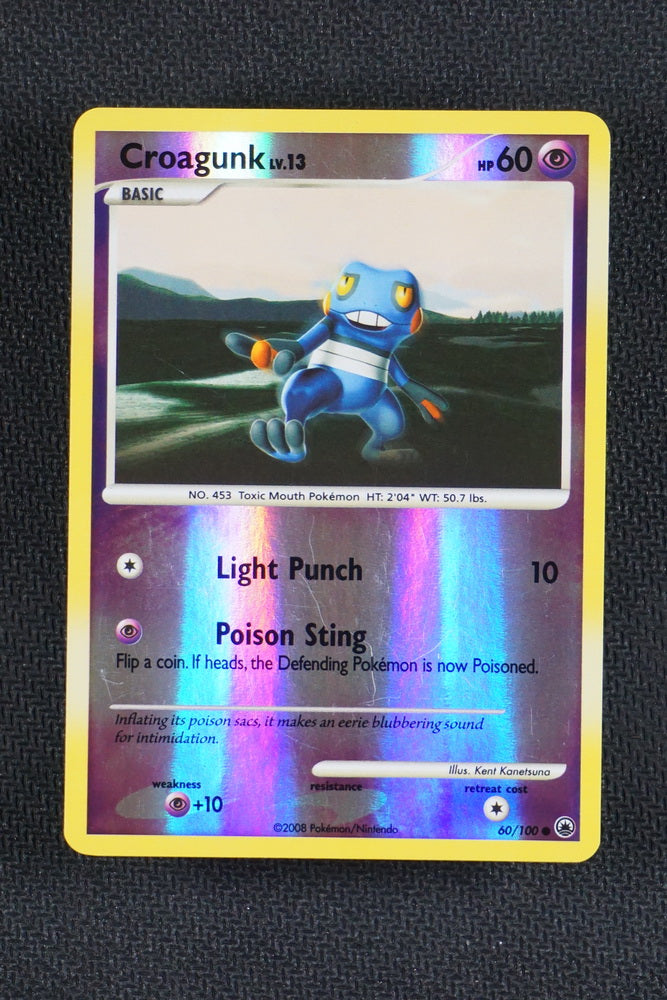 Croagunk 60/100 - Majestic Dawn - Reverse Holo Croagunk 60/100 - Majestic Dawn - Reverse Holo