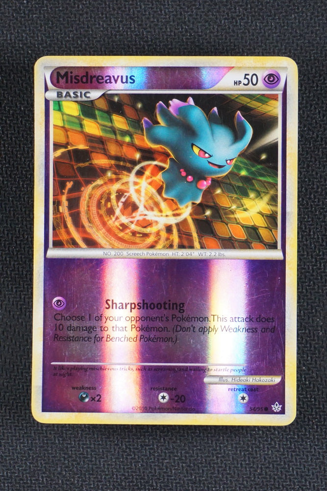 Misdreavus 54/95 - HGSS Unleashed - Reverse Holo