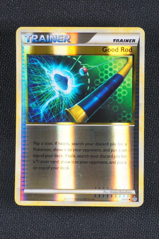 Good Rod 76/95 - HGSS Unleashed - Reverse Holo