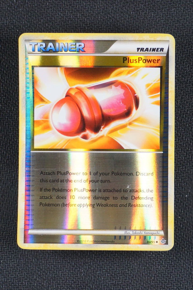 PlusPower 80/95 - HGSS Unleashed - Reverse Holo
