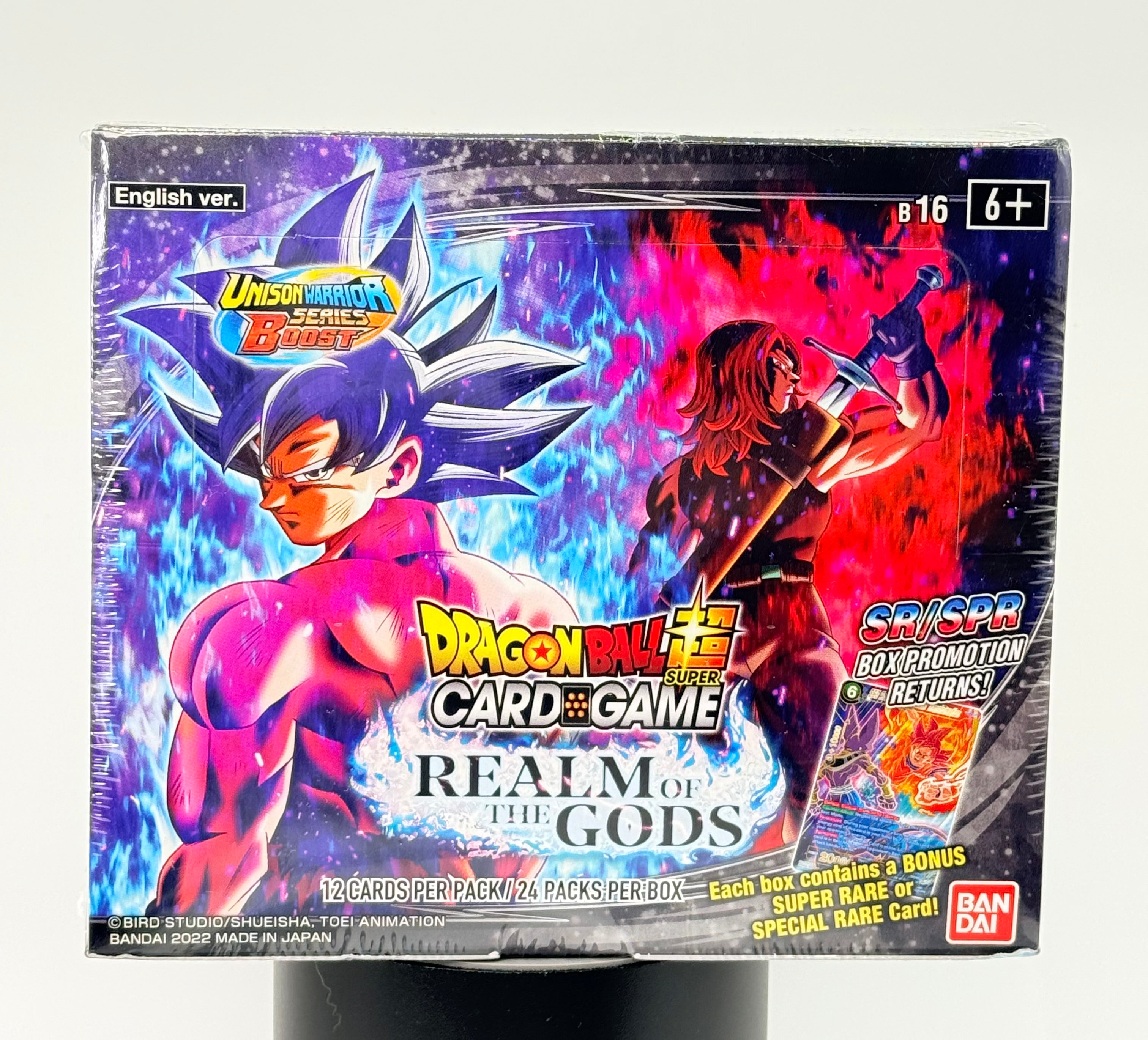 Dragon Ball Super CG - Realm Of The Gods B16 - Booster Box