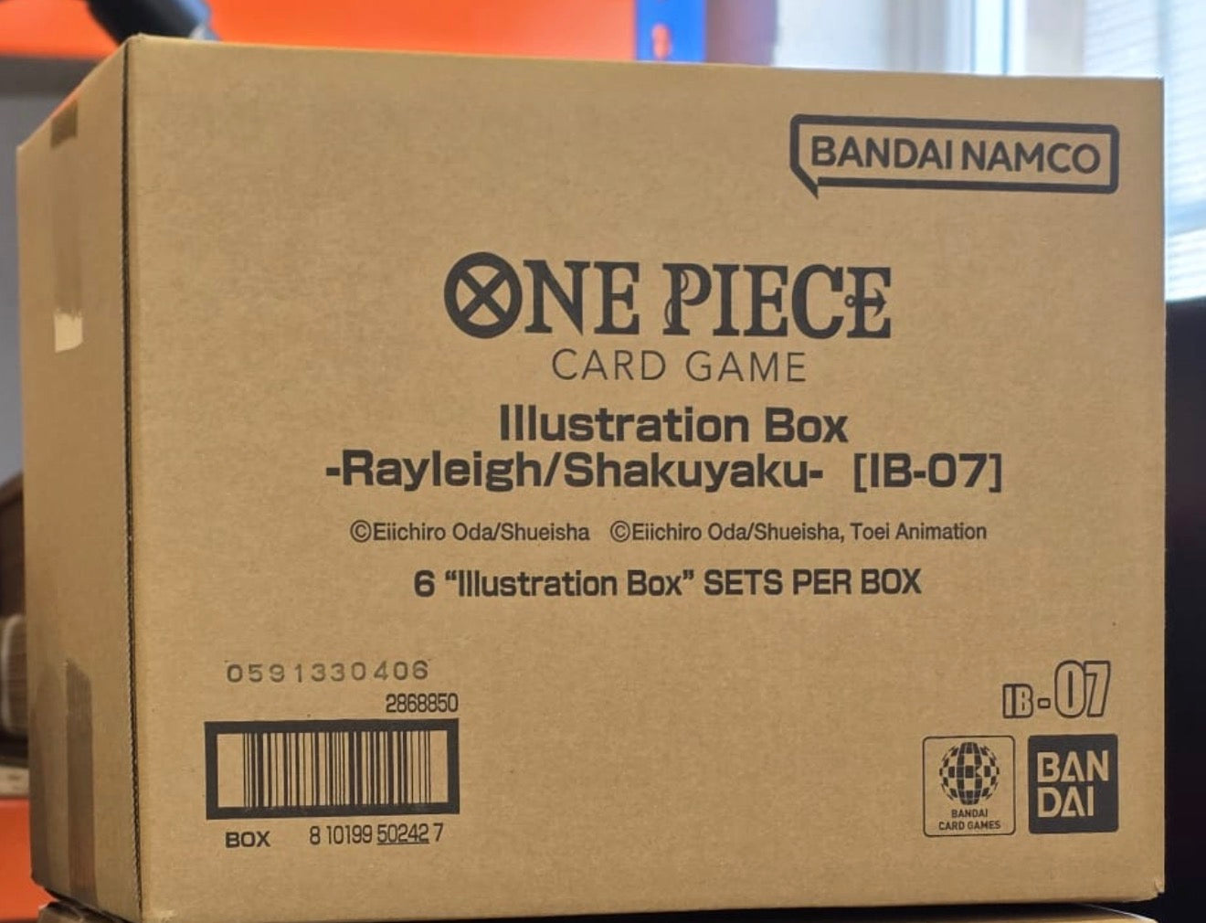 One Piece TCG - Rayleigh/Shakuyaku IB 07 - Illustration Box CASE - 20% VAT