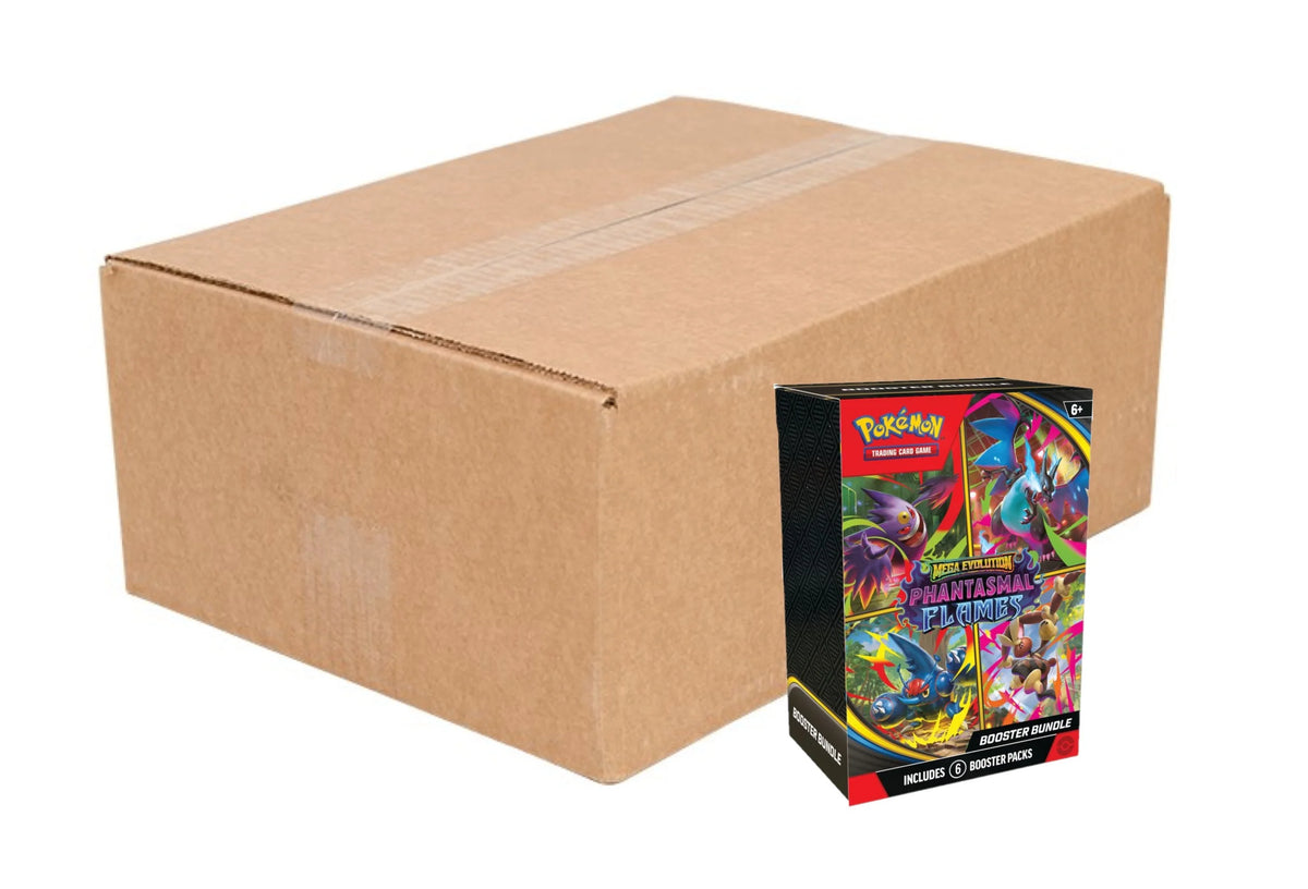 Pokemon - ME Phantasmal Flames - Booster Bundle CASE (25ct) - 0% VAT G Pokemon - ME Phantasmal Flames - Booster Bundle CASE (25ct) - 0% VAT G