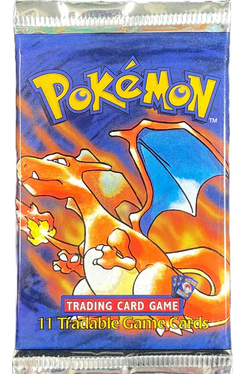 Pokemon - Base Set Shadowless - Single Short Crimp Booster Pack
