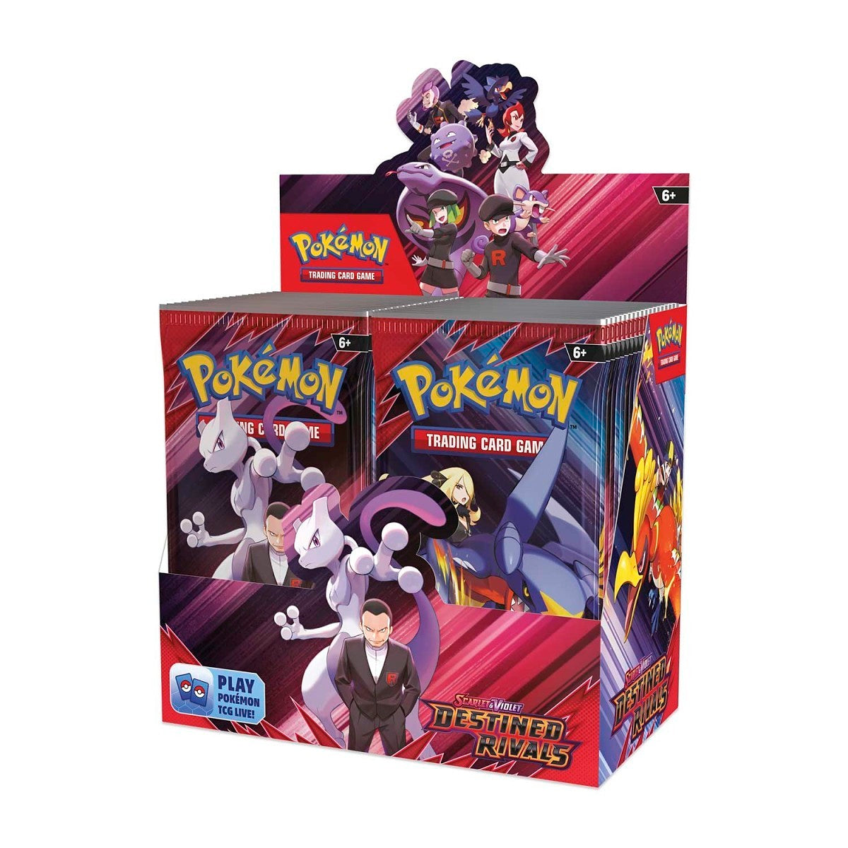Pokemon - Destined Rivals - Booster Box Case (6 Booster Boxes)