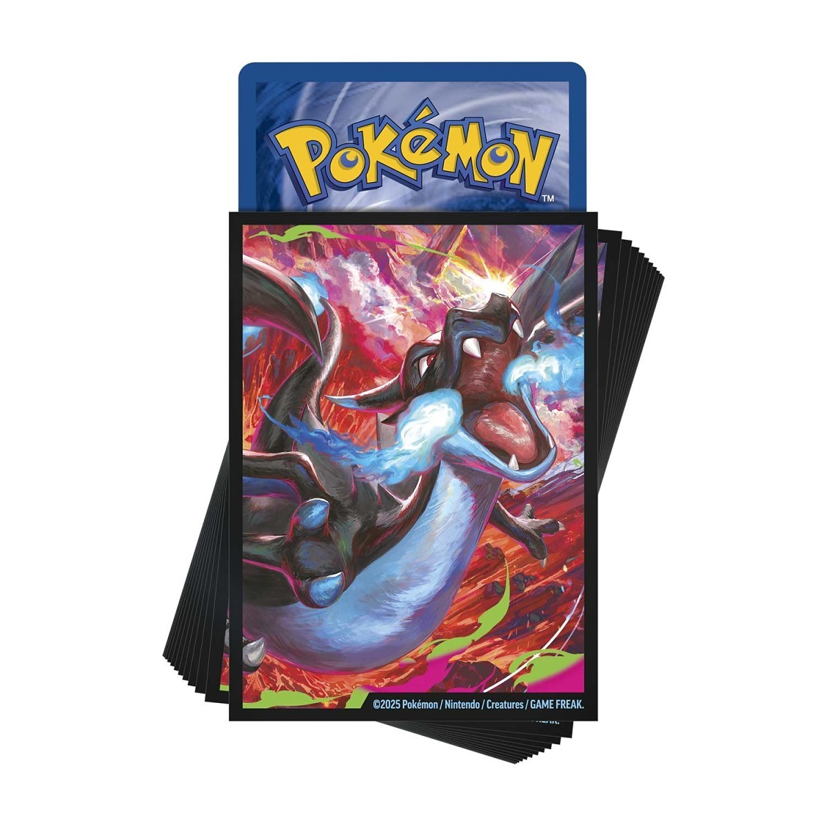Pokemon - Card Sleeve Pack - Mega Charizard X - 65 Sleeves