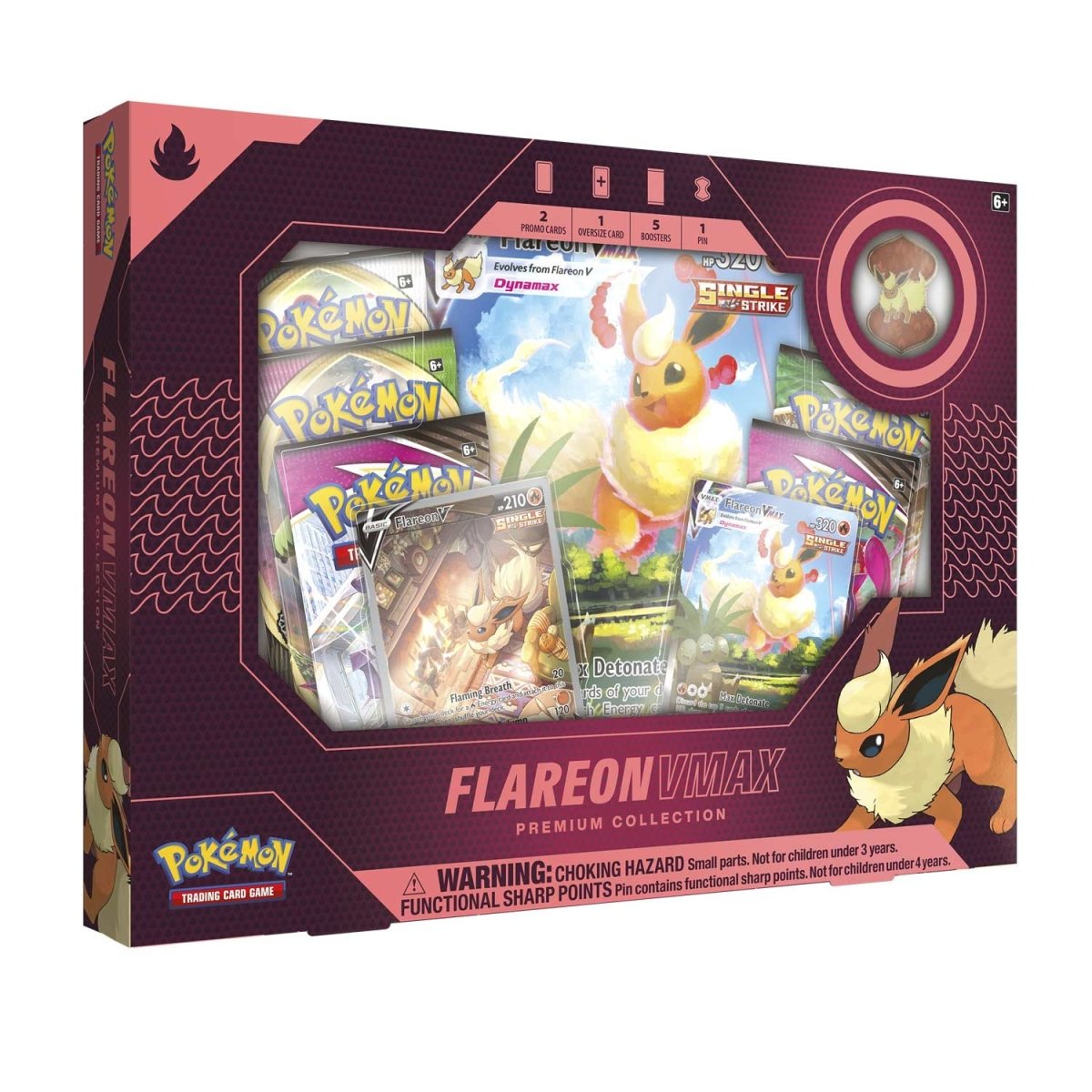 Pokemon - Flareon Vmax - Premium Collection Box