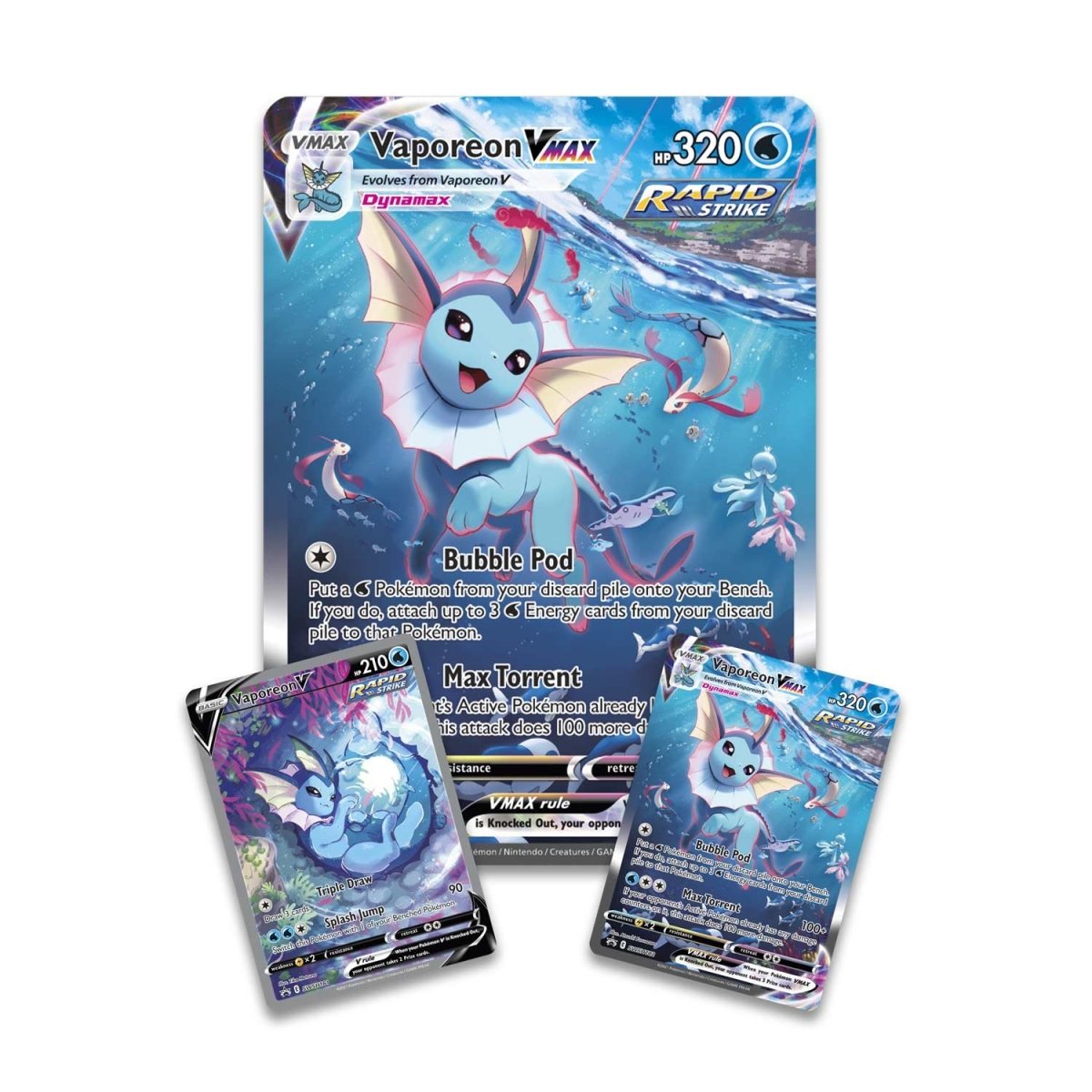 Pokemon - Vaporeon Vmax - Premium Collection Box