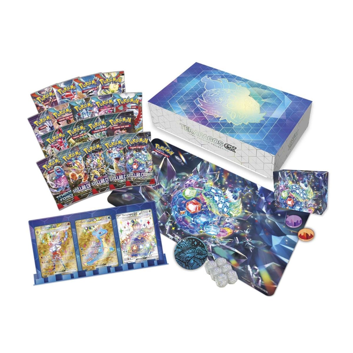 Pokemon - Terapagos ex - Ultra Premium Collection