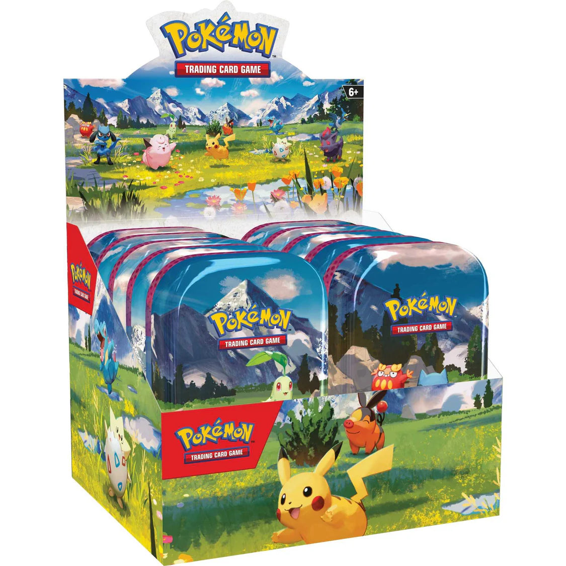 Pokemon - Mega Evolutions Ascended Heroes - Mini Tin Display - 20% VAT