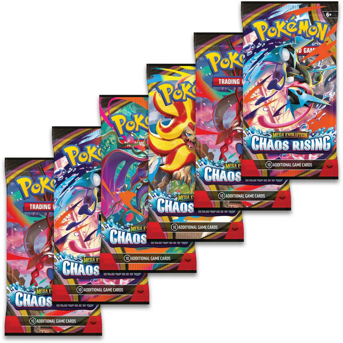 Pokemon - ME Chaos Rising - Booster Bundle - 20% VAT