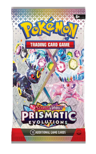 Pokemon - Scarlet & Violet Prismatic Evolutions - Single Booster Pack
