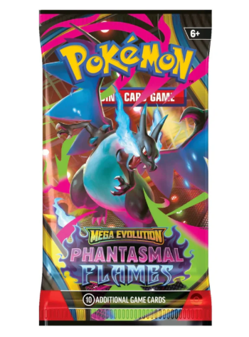 Pokemon - Mega Evolution Phantasmal Flames - Single Booster Pack