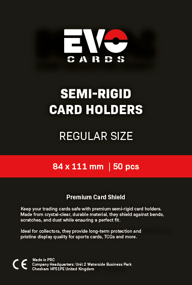 Pokemon - Semi-Rigid Card Holder - Pack Of 50