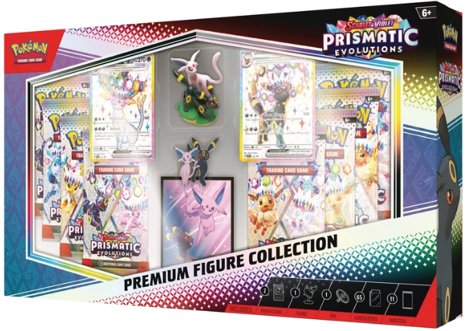 Pokemon - Prismatic Evolutions - Premium Figure Collection Box