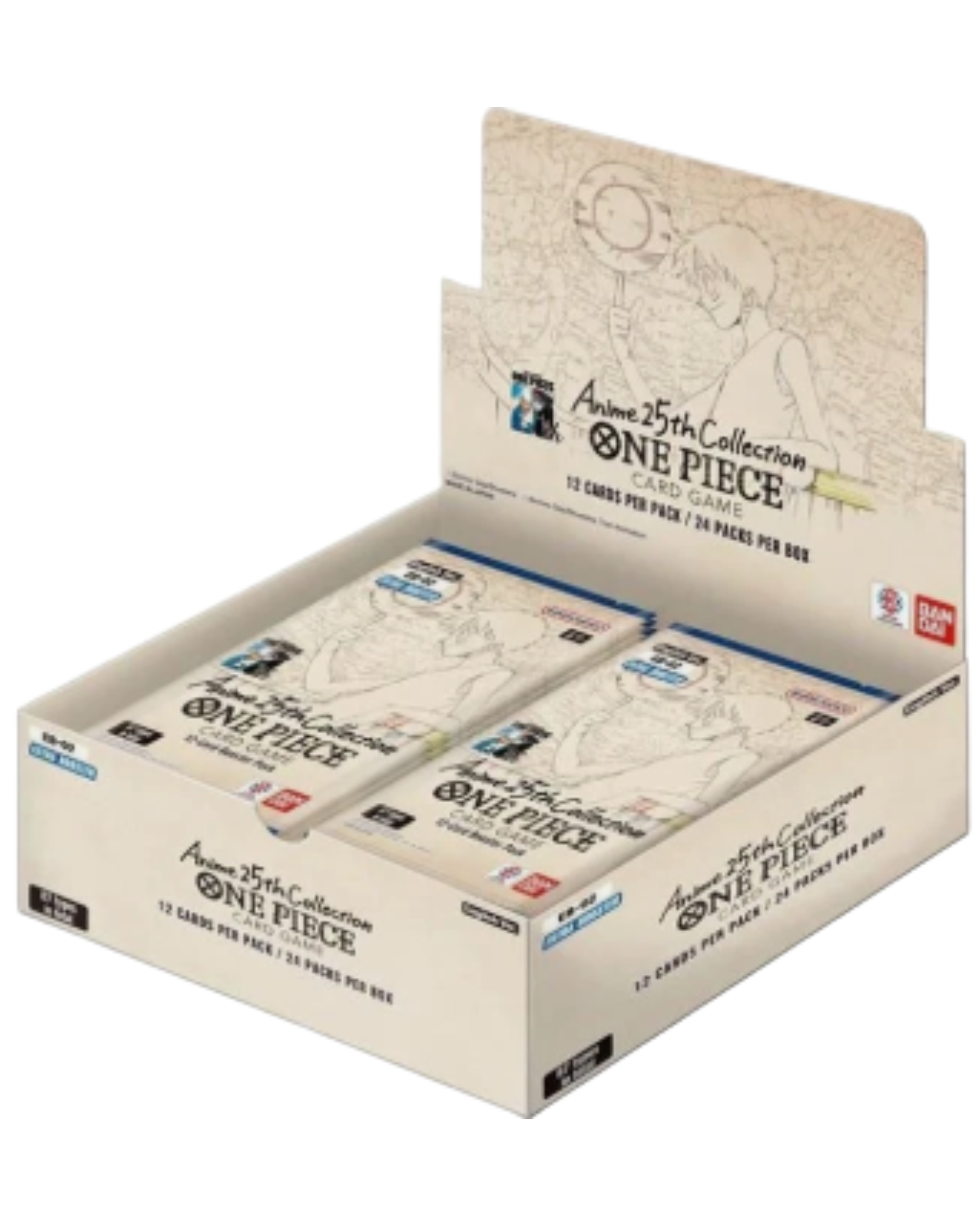 One Piece TCG - Anime 25th Collection (EB-02) Booster Box
