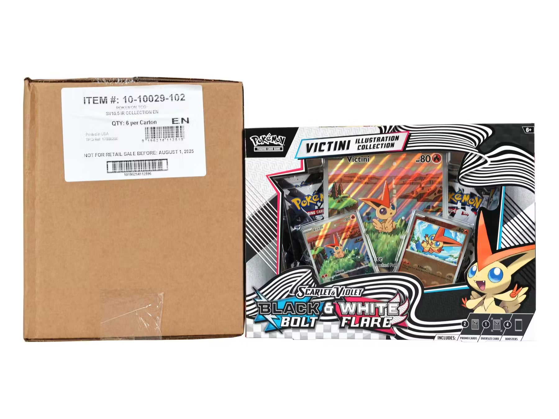 Pokemon - Black & White - Victini IR Collection Box CASE (6 Units) - 0 Pokemon - Black & White - Victini IR Collection Box CASE (6 Units) - 0