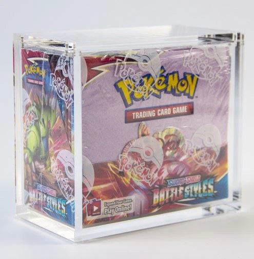 Pokemon - Acrylic Booster Box Protector - Stackable