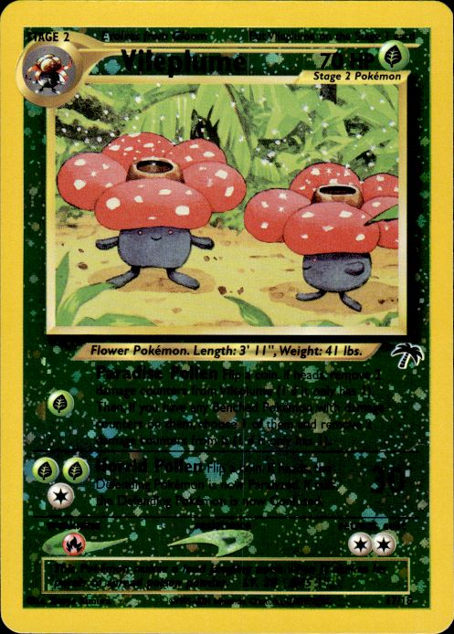 Pokemon Vileplume 17/18 Southern Islands Near Mint