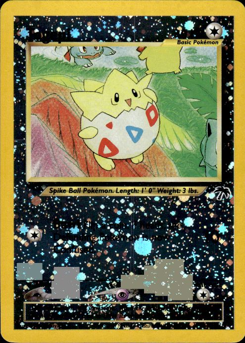 Pokemon Togepi 4/18 Southern Islands Near Mint