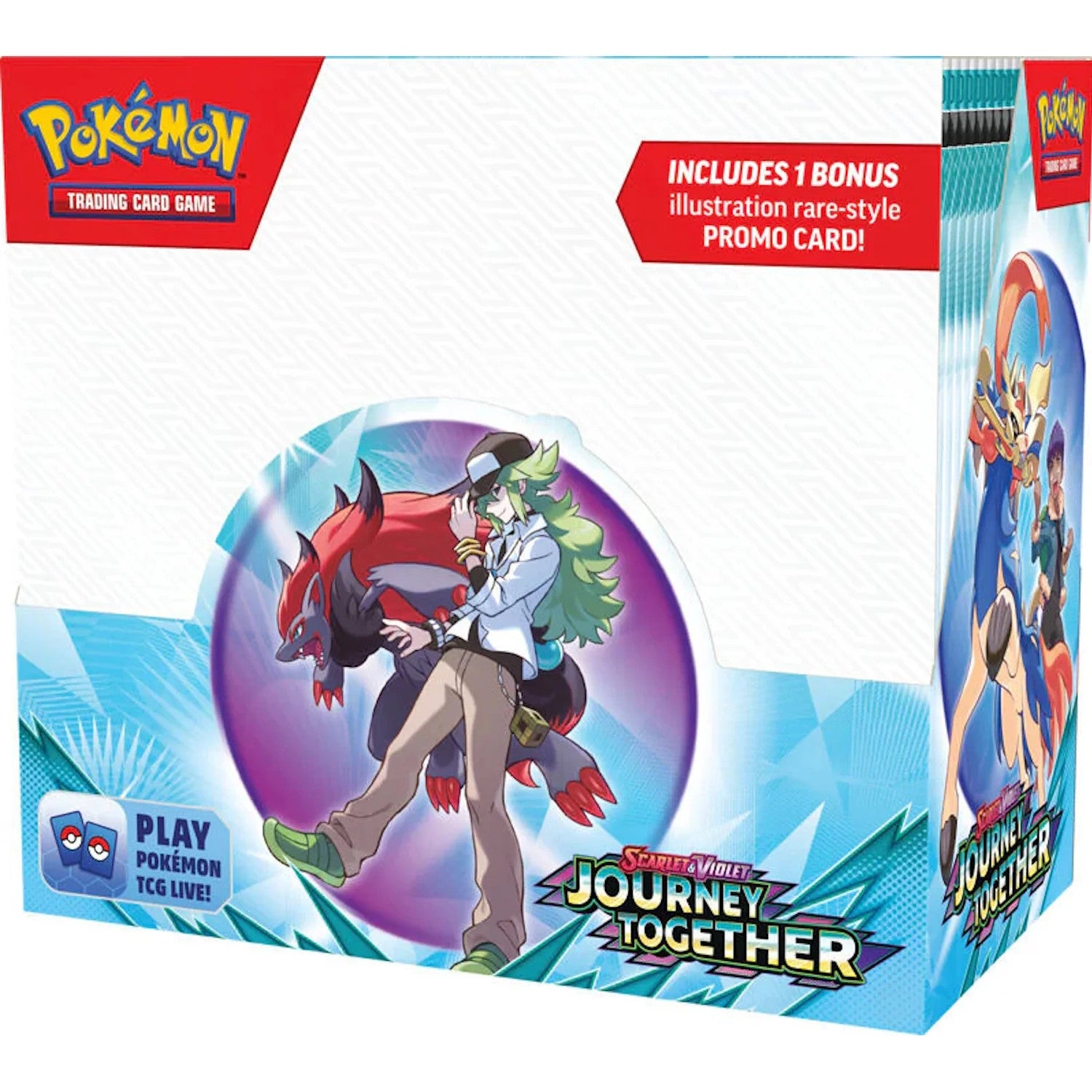 Pokemon - Journey Together - Enhanced Booster Box With Topper - CASE - 0% VAT GVMS