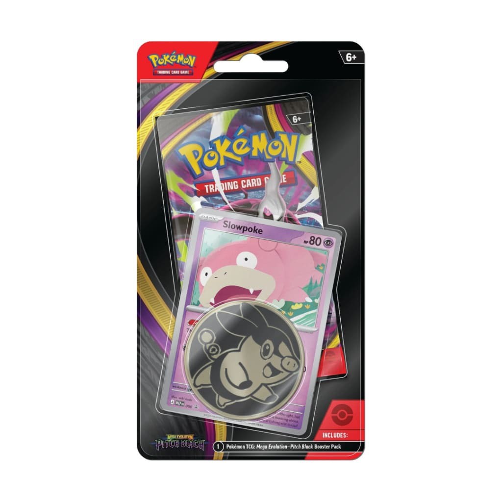 Pokemon - ME Pitch Black - Slowpoke Checklane Blister - 0% VAT GVMS