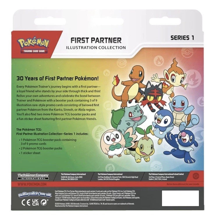 Pokemon - First Partner Illustration Box - 20% VAT
