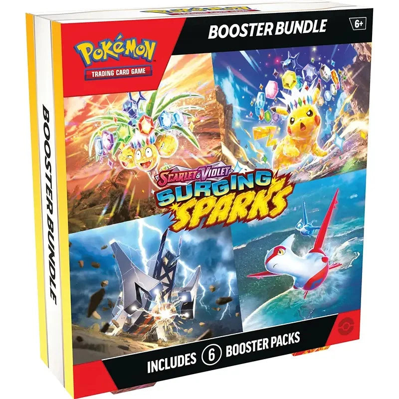 Pokemon - Scarlet & Violet Surging Sparks - Booster Bundle (6 Packs)