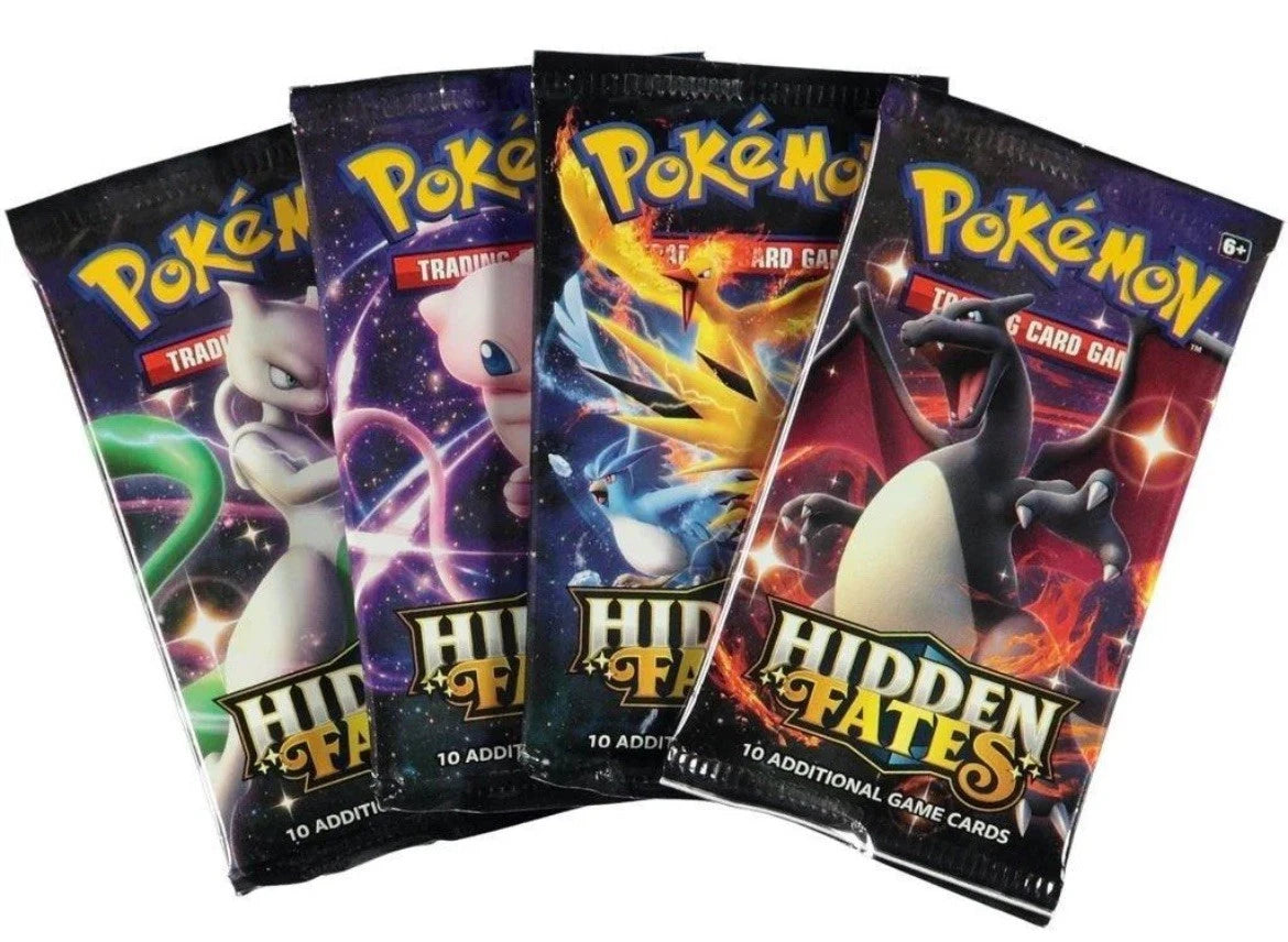 Pokemon - Hidden Fates - Single Booster Pack - 0% VAT