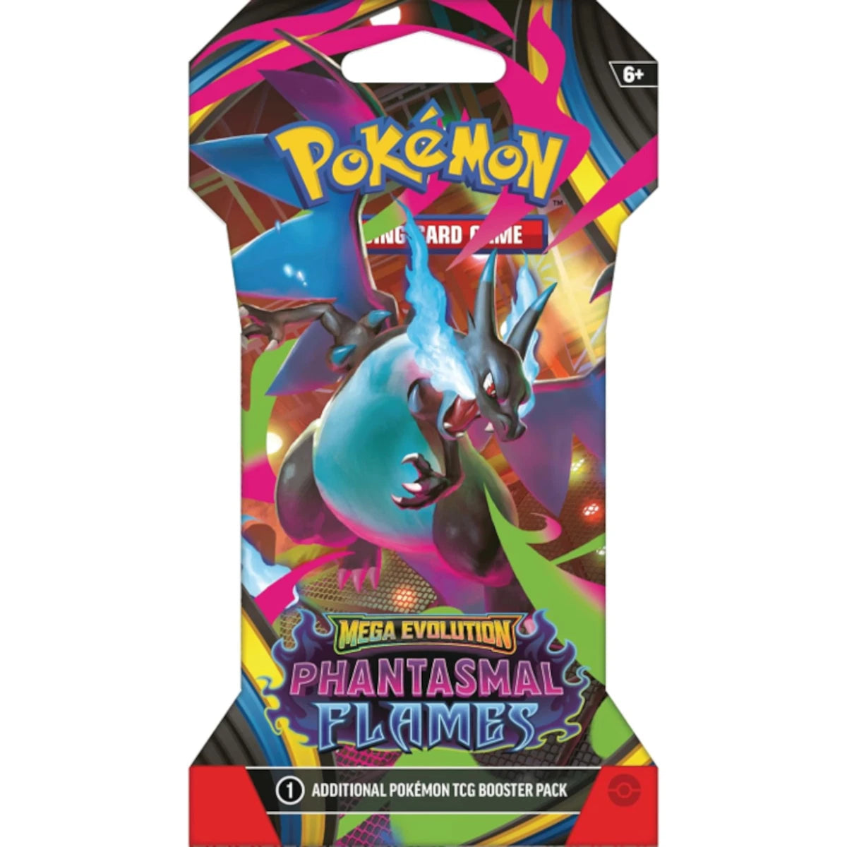 Pokemon - ME Phantasmal Flames - Sleeved Single Booster Pack