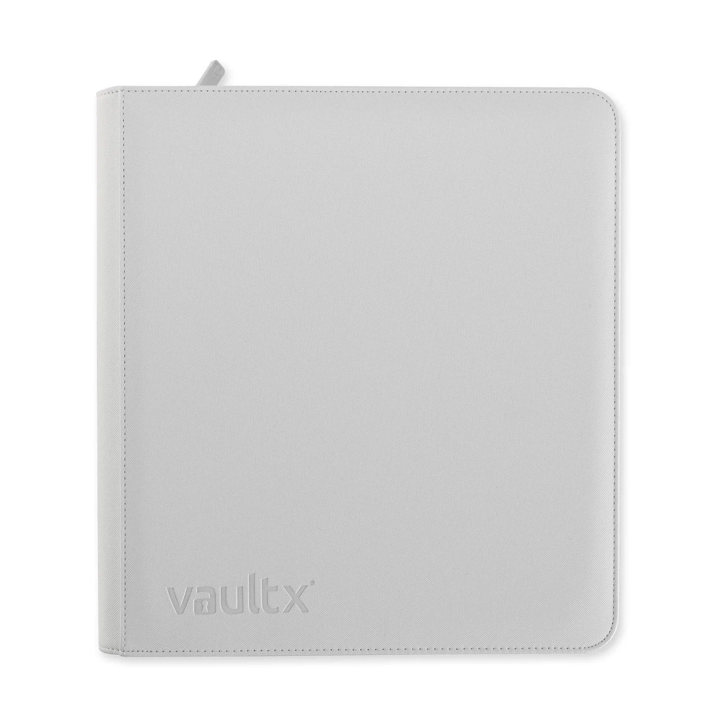 Vault X - 12 Pocket Exo-Tec Zip Binder - White