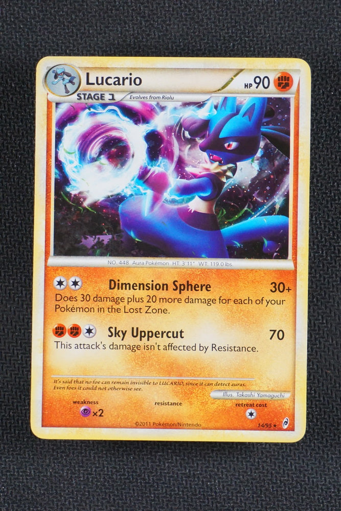Lucario - Call Of Legends - Holo - Played Lucario - Call Of Legends - Holo - Played