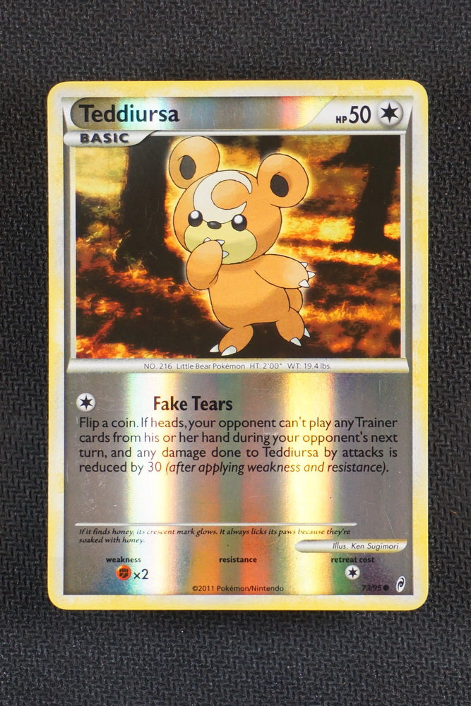 Teddiursa - Call Of Legends - Reverse Holo - Excellent Teddiursa - Call Of Legends - Reverse Holo - Excellent