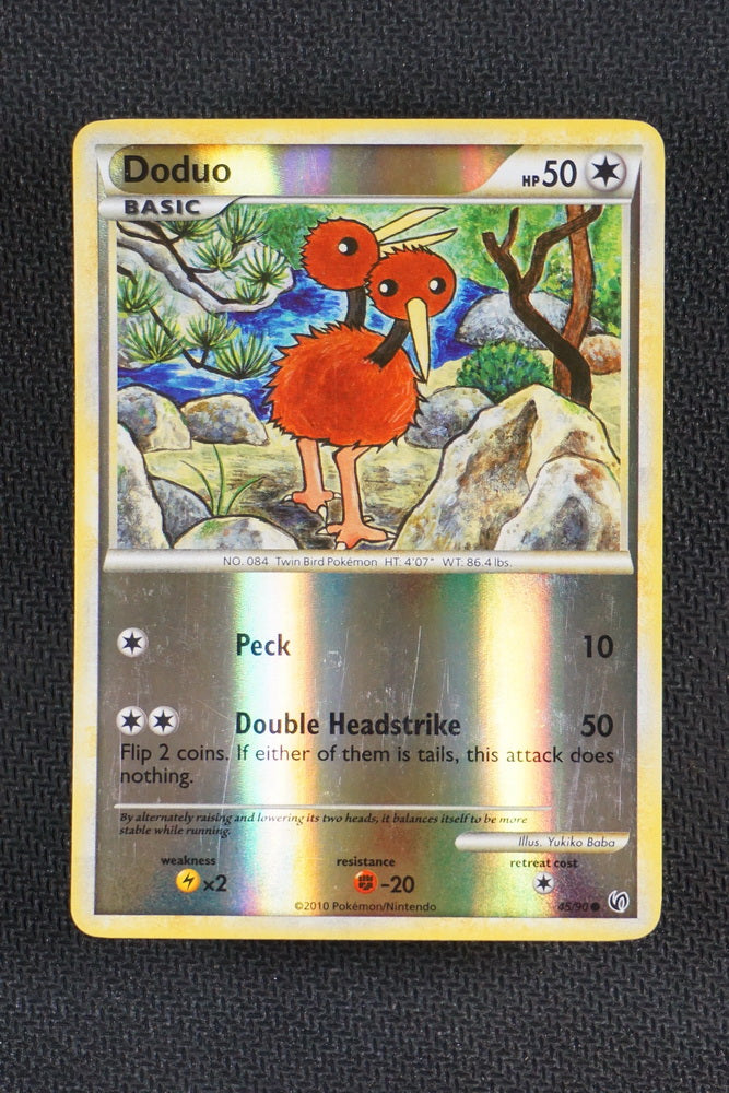 Doduo 45/90 - HGSS Undaunted - Reverse Holo