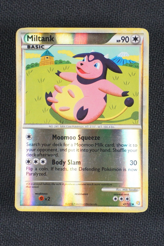 Miltank 47/123 - HeartGold SoulSilver - Reverse Holo Miltank 47/123 - HeartGold SoulSilver - Reverse Holo