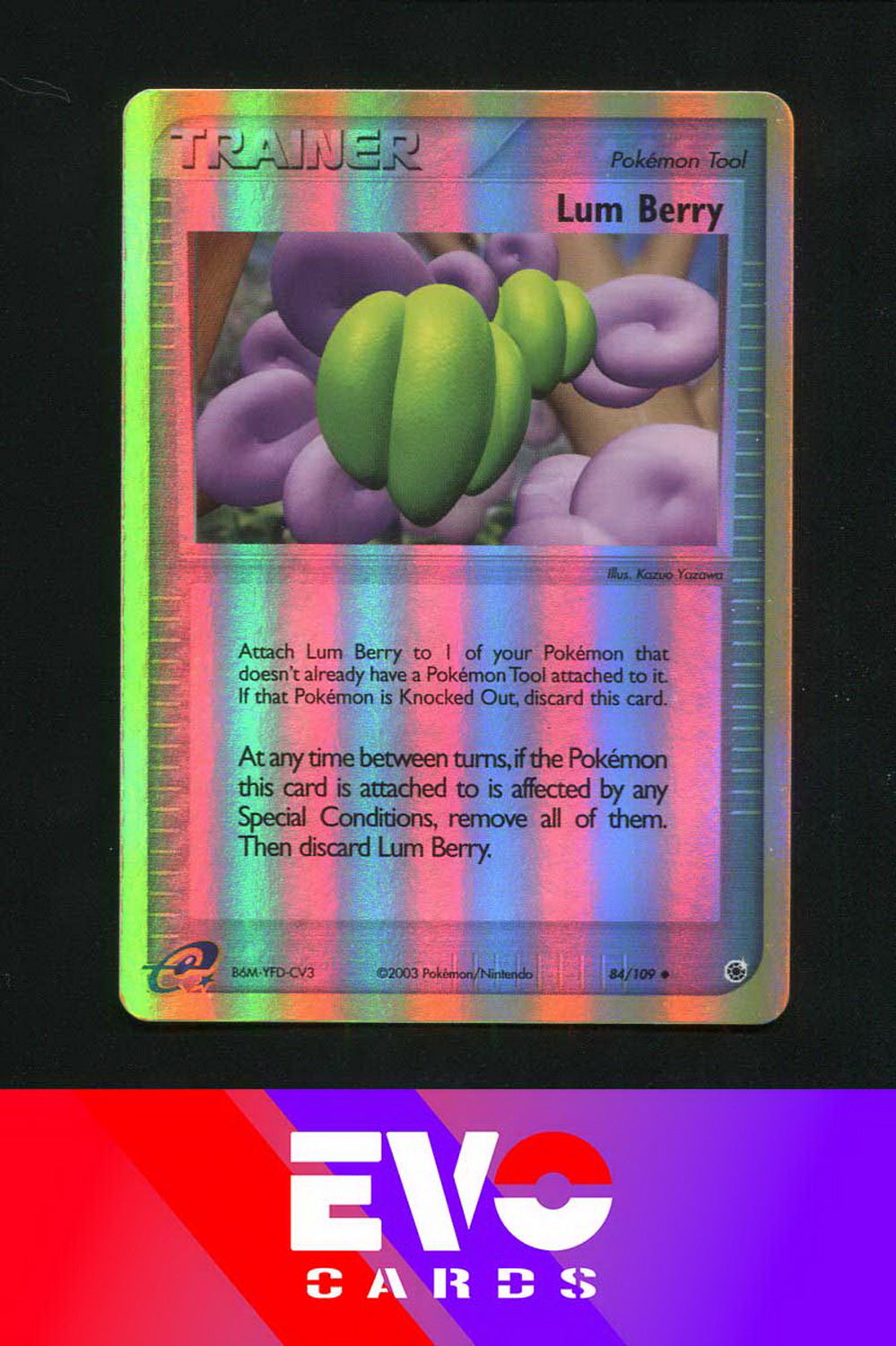 Lum Berry 84/109 - ex Ruby & Sapphire - Reverse holo - Excellent