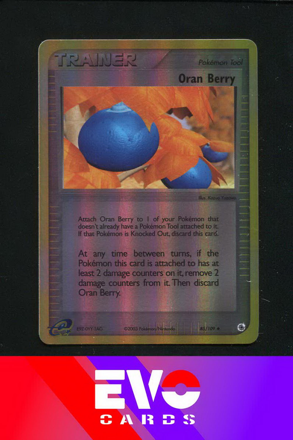 Oran Berry 85/109 - ex Ruby & Sapphire - Reverse holo - Near Mint