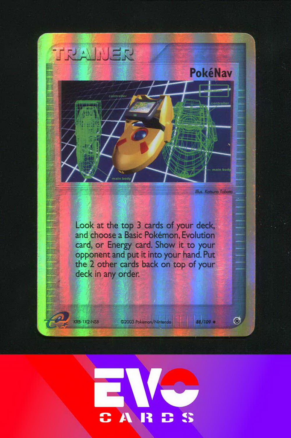 PokeNav 88/109 - ex Ruby & Sapphire - Reverse holo - Excellent