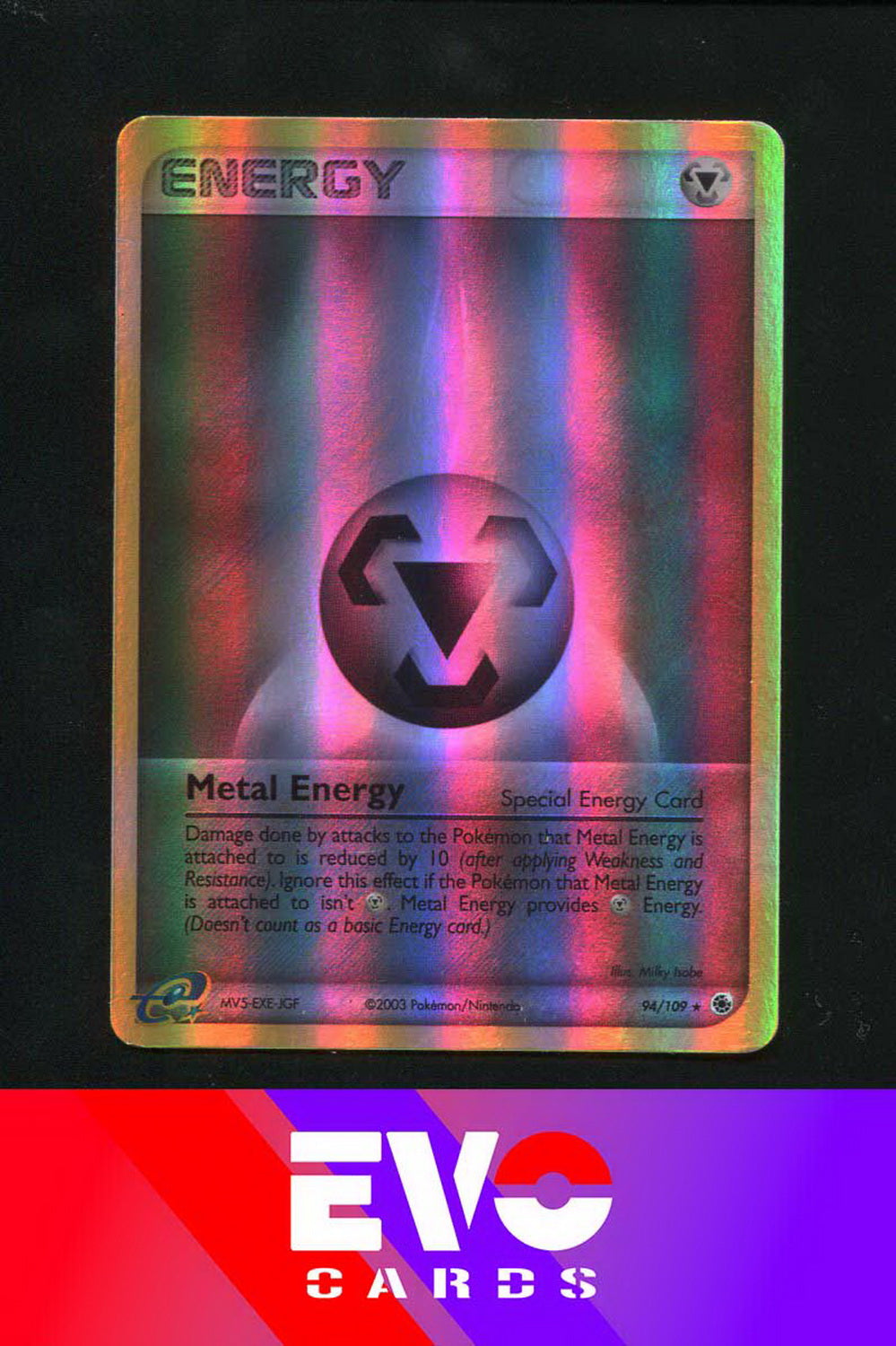 Metal Energy 94/109 - ex Ruby & Sapphire - Reverse holo - Excellent