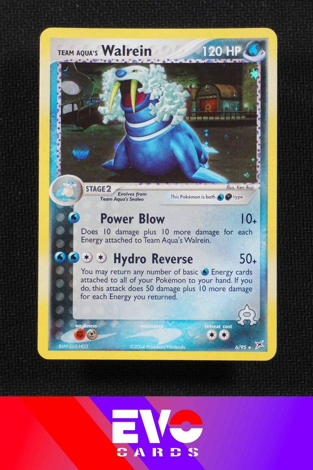 Walerin 6/95 - ex Team Magma vs Team Aqua - Holo