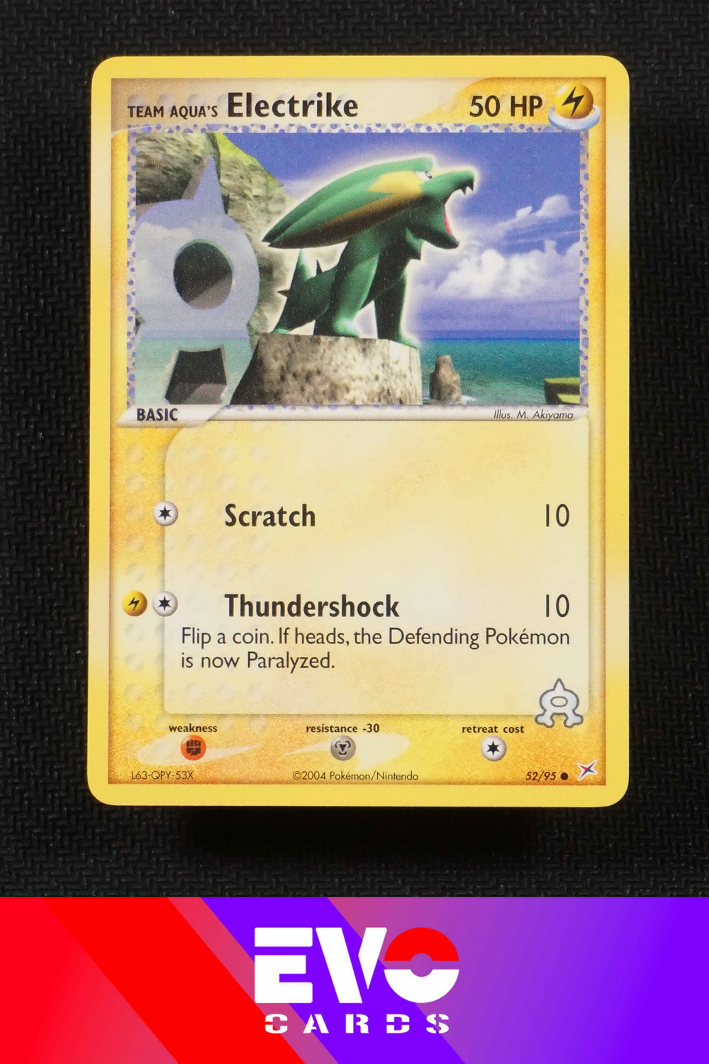 Electrike 52/95 - ex Team Magma vs Team Aqua - Near Mint